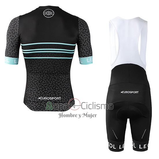 Eurosport Lecol Ropa Ciclismo Culotte Corto 2019 Hombre Mangas Cortas Negro Mint